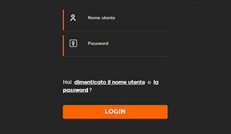 Il login di 888sport su smartphone