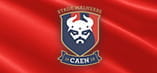 La bandiera del Caen