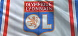 La bandiera dell'Olympique Lione