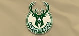 La bandiera con lo stemma dei Milwaukee Bucks