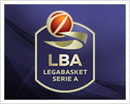 Il logo della Serie A italiana di basket.
