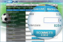 Il biglietto giocata di Betflag per chiudere una scommessa live