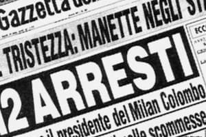 Lo scandalo scommesse del Totonero negli anni '80 sui giornali dell'epoca