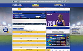 Un evento su cui scommettere live sul sito di Eurobet