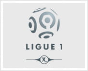 Il logo della Ligue 1 di calcio.