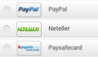 La scelta di Neteller come metodo di pagamento di un sito scommesse