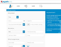 L'inserimento dati personali sul conto Paysafecard