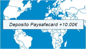 L'avvenuto deposito sul conto scommesse con Paysafecard