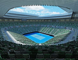 Il campo centrale dell’Australian Open