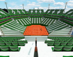 Il campo centrale del Roland Garros