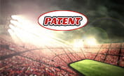 Il logo del sistema Patent e sullo sfondo un campo da calcio
